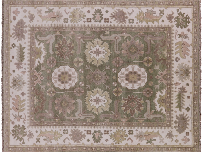 Oushak Hand Knotted Rug