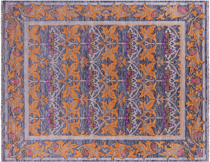 William Morris Hand-Knotted Wool Rug