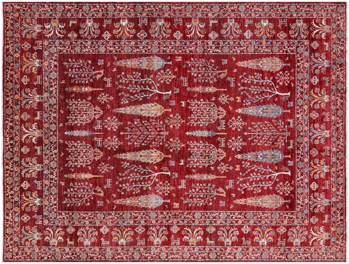 Tribal Persian Gabbeh Hand Knotted Rug