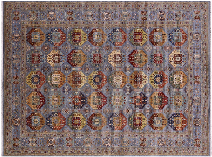 Handmade Fine Turkmen Wool Rug