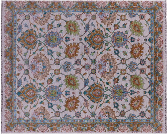 Handmade William Morris Wool Rug