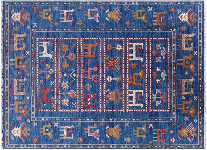 Persian Gabbeh Tribal Handmade Wool Rug