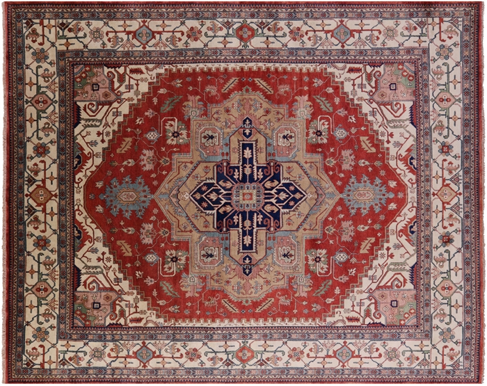 Heriz Serapi Hand Knotted Wool Rug