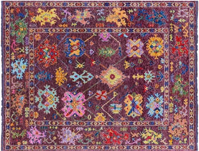 Handmade Turkish Oushak Wool Rug