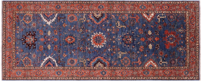 Super Heriz Serapi Hand Knotted Rug