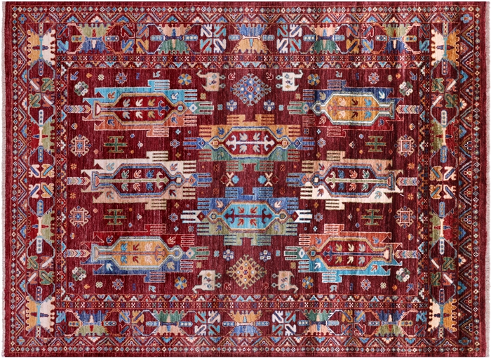 Handmade Tribal Fine Serapi Rug