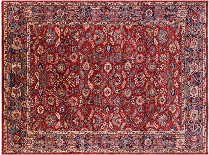 Super Heriz Serapi Handmade Wool Rug