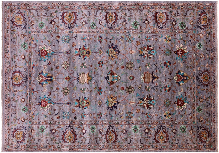 Hand Knotted Persian Tabriz Wool Rug