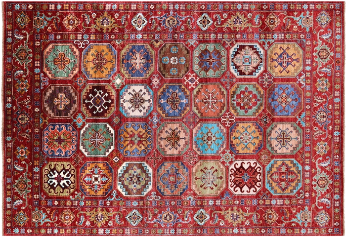 Handmade Super Turkmen Ersari Wool Rug