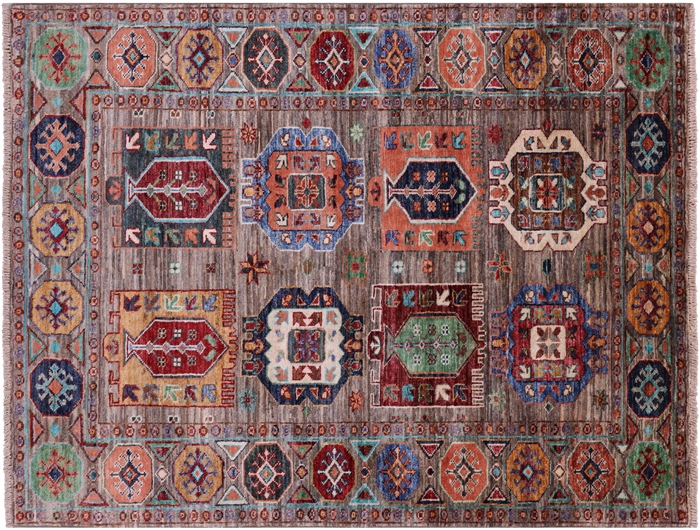 Fine Turkmen Ersari Hand-Knotted Rug