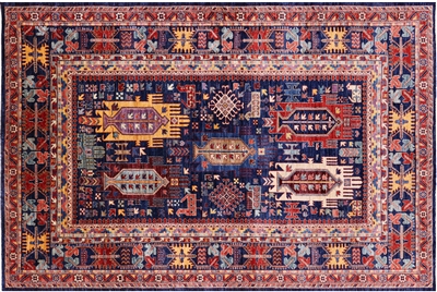 Handmade Tribal Fine Serapi Wool Rug