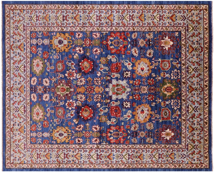 Super Heriz Serapi Handmade Wool Rug