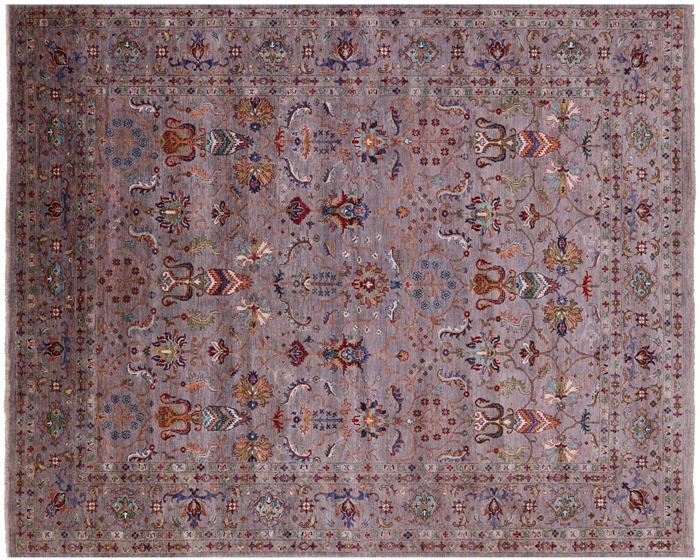 Persian Tabriz Hand Knootted Wool Rug