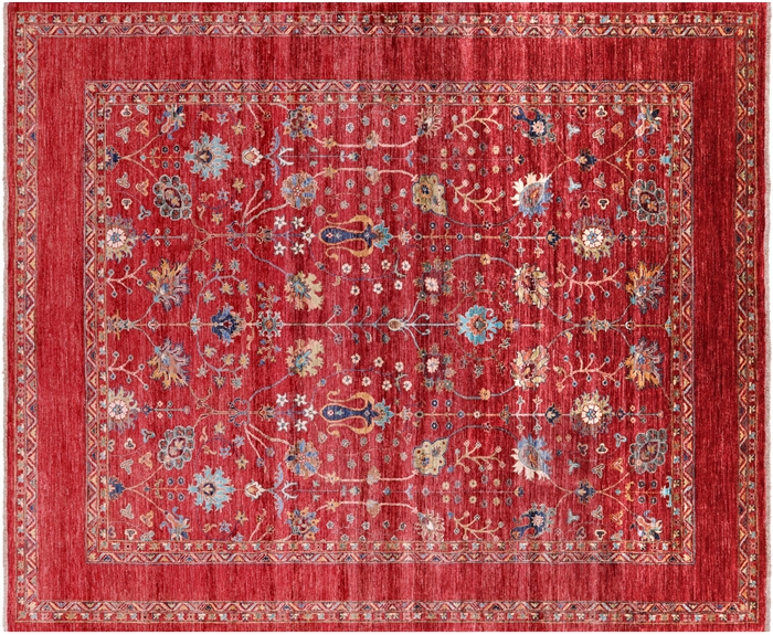 Handmade Persian Tabriz Wool Rug