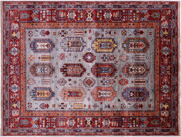 Handmade Fine Turkmen Ersari Wool Rug