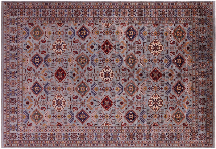 Super Heriz Serapi Hand-Knotted Wool Rug