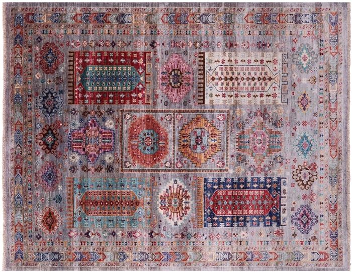 Handmade Fine Turkmen Ersari Wool Rug