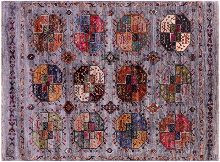 Super Turkmen Ersari Handmade Wool Rug