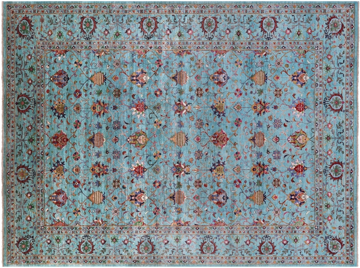 Hand Knotted Persian Tabriz Rug