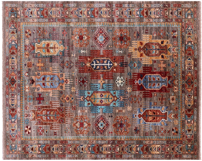 Handmade Tribal Fine Serapi Wool Rug