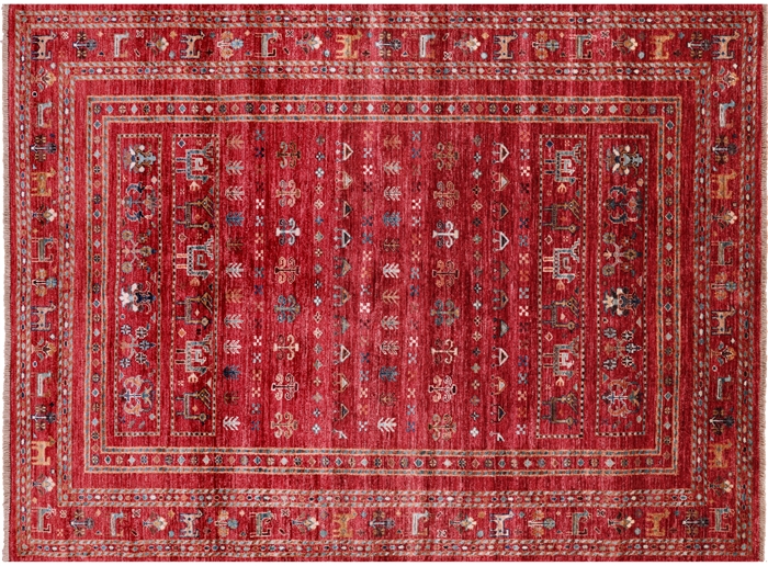 Tribal Persian Gabbeh Hand Knotted Rug