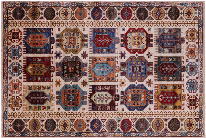 Fine Turkmen Ersari Handmade Wool Rug