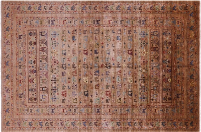 Tribal Persian Gabbeh Handmade Wool Rug