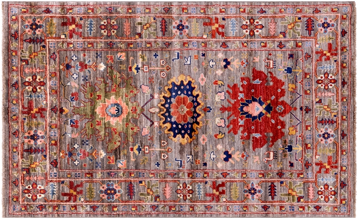 Handmade Super Heriz Serapi Wool Rug