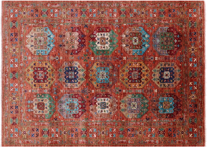 Handmade Fine Turkmen Wool Rug