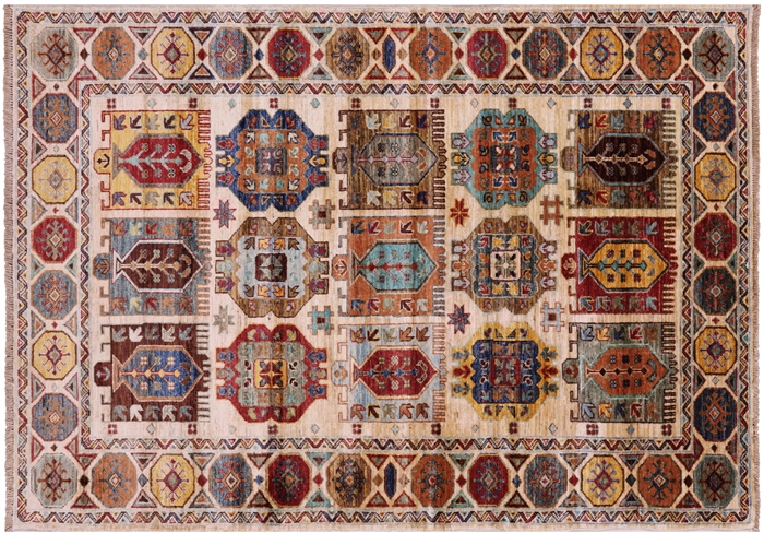 Fine Turkmen Ersari Hand-Knotted Rug