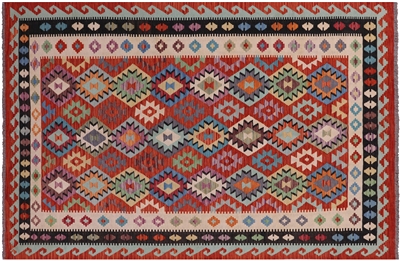 Kilim Flat Weave Wool On Wool Reversible Rug