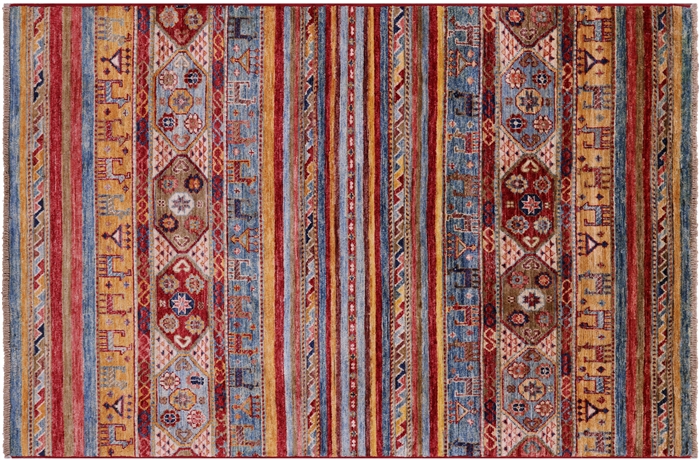 Persian Gabbeh Tribal Handmade Wool Rug