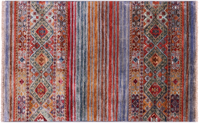 Khorjin Super Kazak Handmade Wool Rug