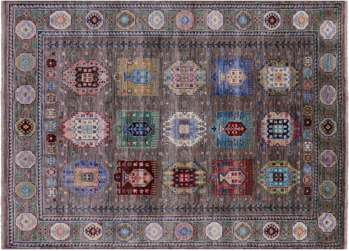 Fine Turkmen Ersari Hand-Knotted Rug