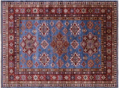 Super Kazak Hand Knotted Wool Rug