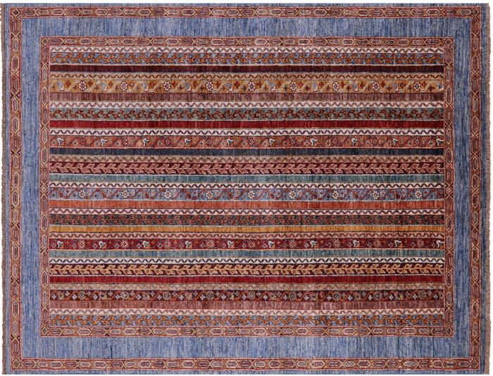 Handmade Shall Persian Gabbeh Wool Rug