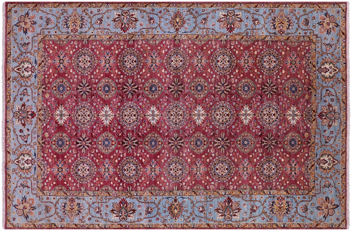 Handmade Persian Tabriz  Wool Rug