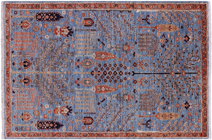 Persian Ziegler Hand Knotted Wool Rug