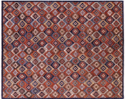 Hand Knotted Persian Gabbeh Shall Wool Rug
