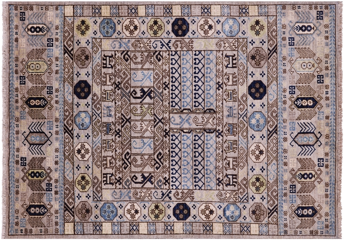 Fine Turkmen Ersari Hand Knotted Rug