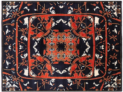 William Morris Handmade Wool Rug