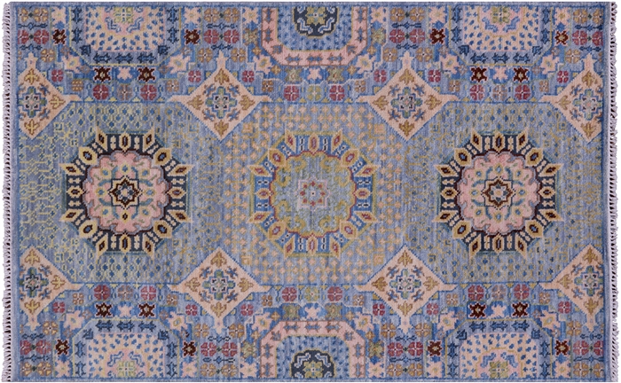 Mamluk Geometric Handmade Wool Rug