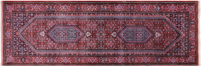 Runner Persian Super Bijar Handmade Wool Rug