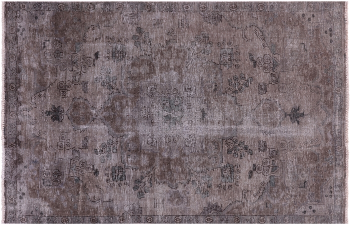 Handmade Persian Overdyed Wool Rug