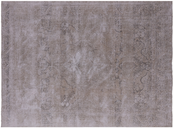 White Wash Persian Vintage Hand Knotted Rug