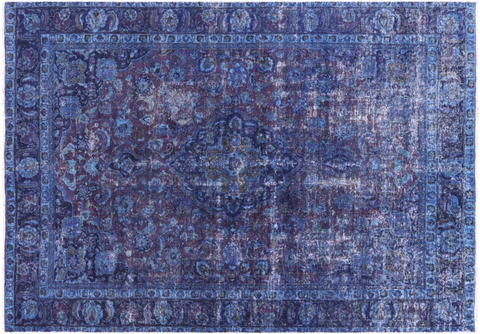 Hand-Knotted Persian Overdyed Rug