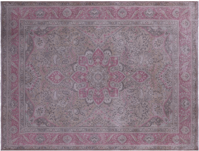 Hand-Knotted Persian Vintage Rug