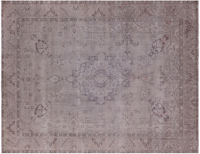 Persian Vintage White Wash Handmade Wool Rug