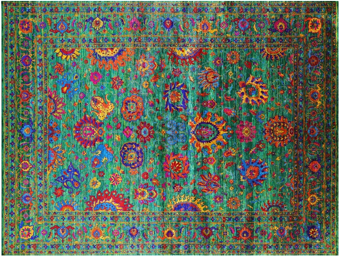 Persian Tabriz Handmade 100% Silk Rug