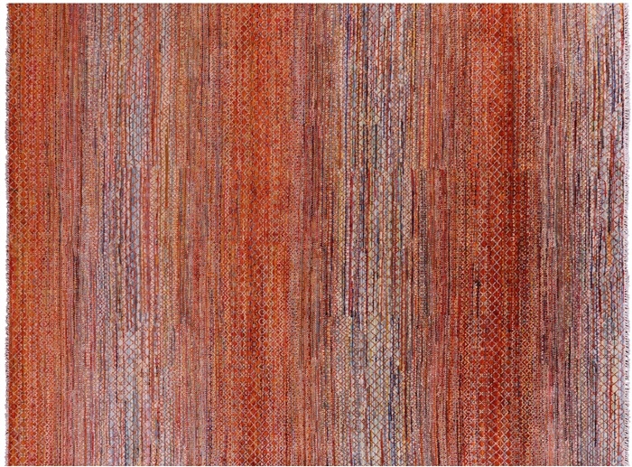 Savannah Grass Wool & Silk Handmade Rug